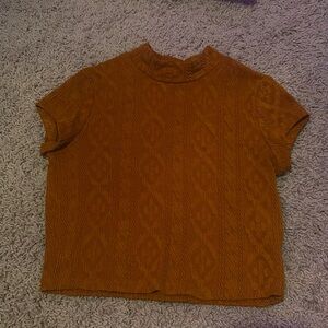 XS Orange Cropped Freshman 1999 Tee